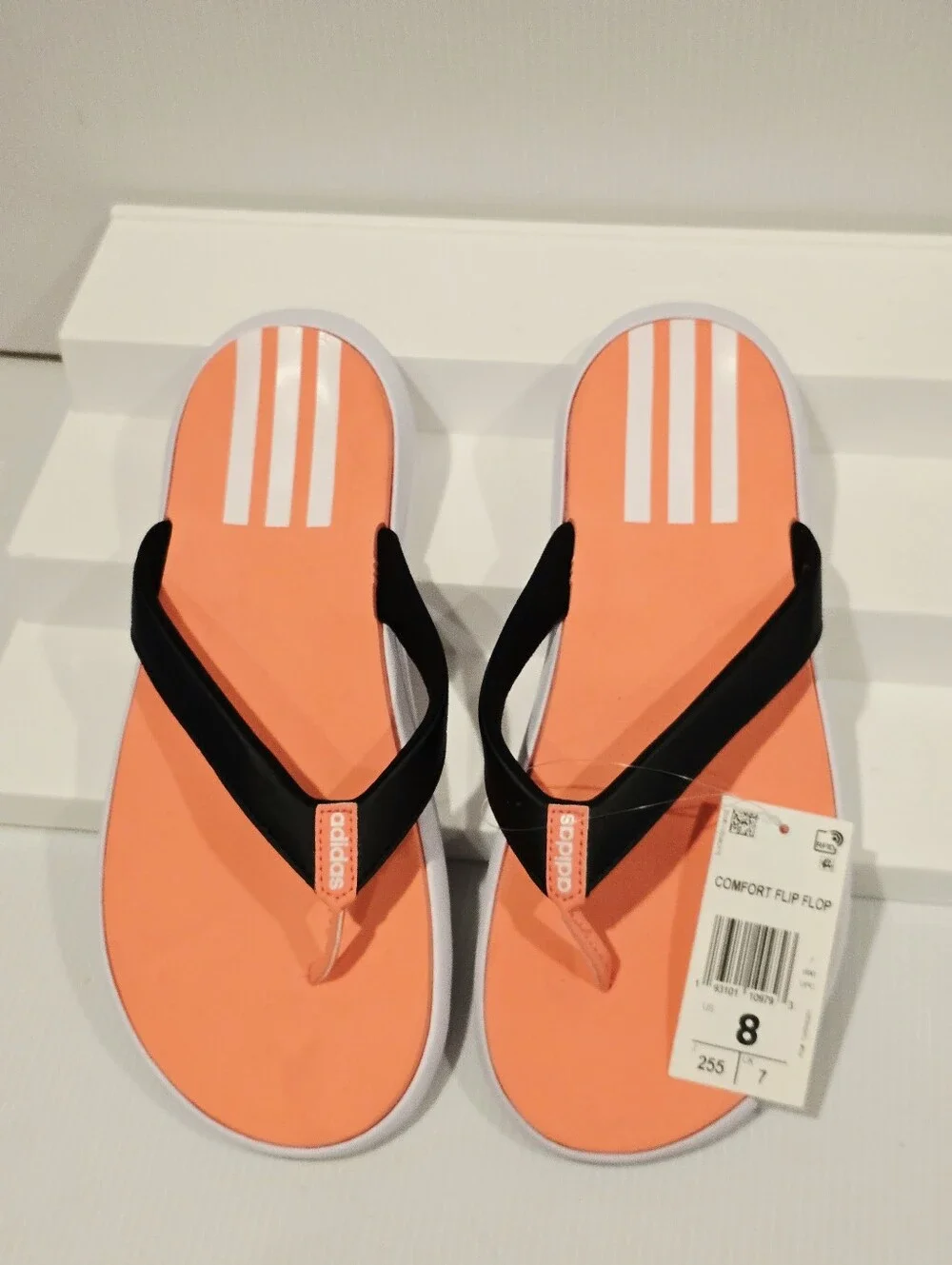 Adidas Women's Comfort Flip Flops Size 8